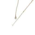 Mini Bar with Gemstone Necklace - Black Rutile Quartz