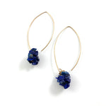 Long Lapis Lazuli Earrings