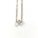 Herkimer Diamond Solitaire Necklace
