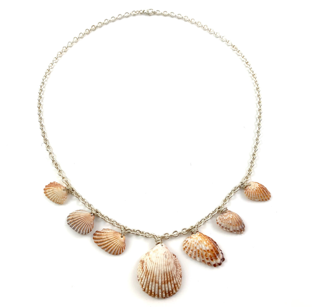 Sterling Silver Gulf Coast Shell Necklace